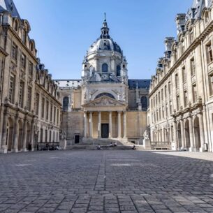 La sorbonne cour d'honneur