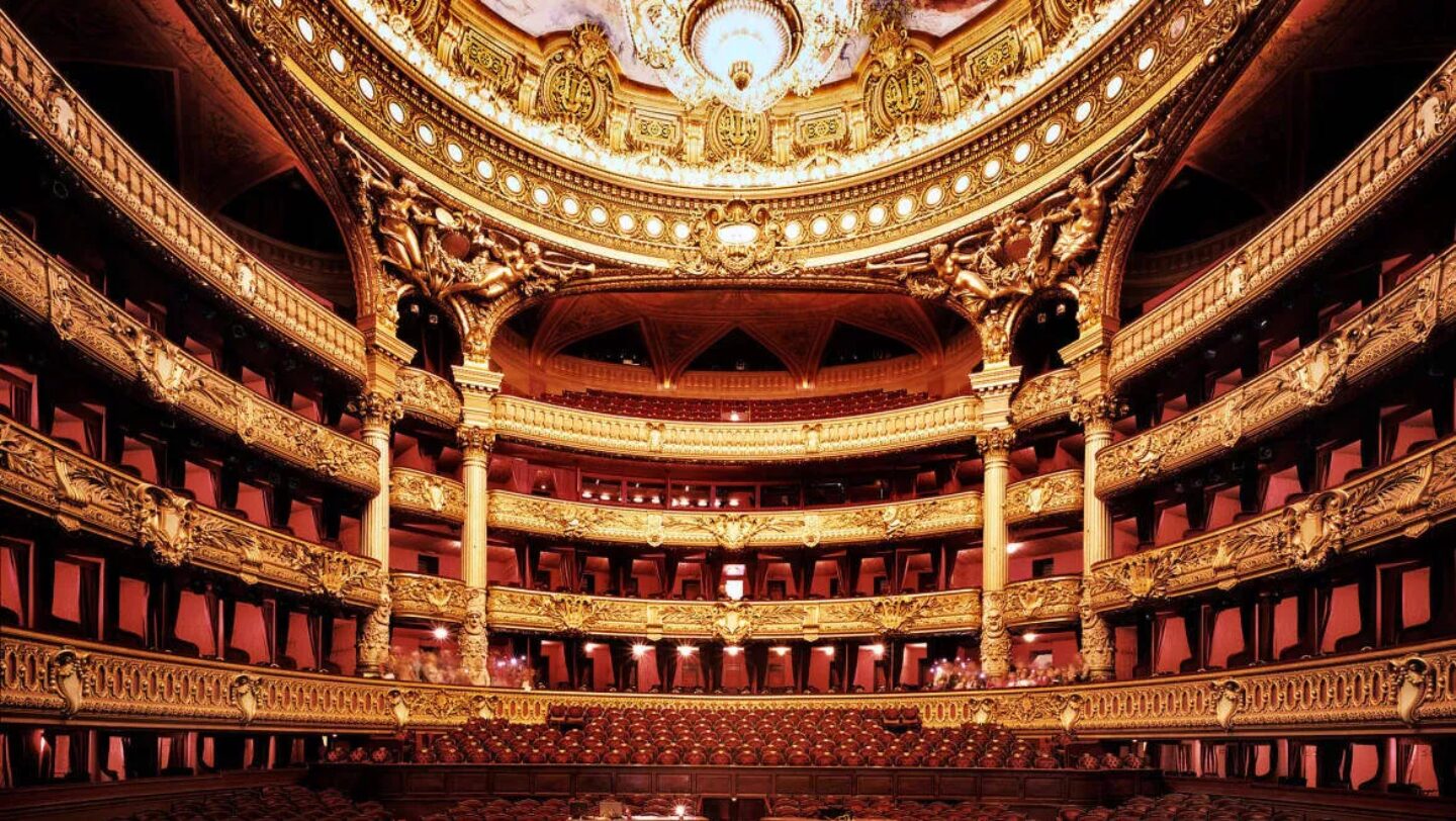 Intérieur de l'Opéra de Paris