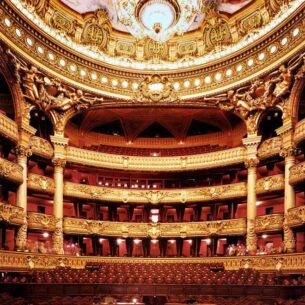 Vue Intérieur de l'Opéra de Paris