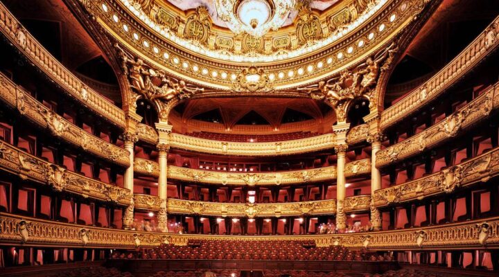 Intérieur de l'Opéra de Paris